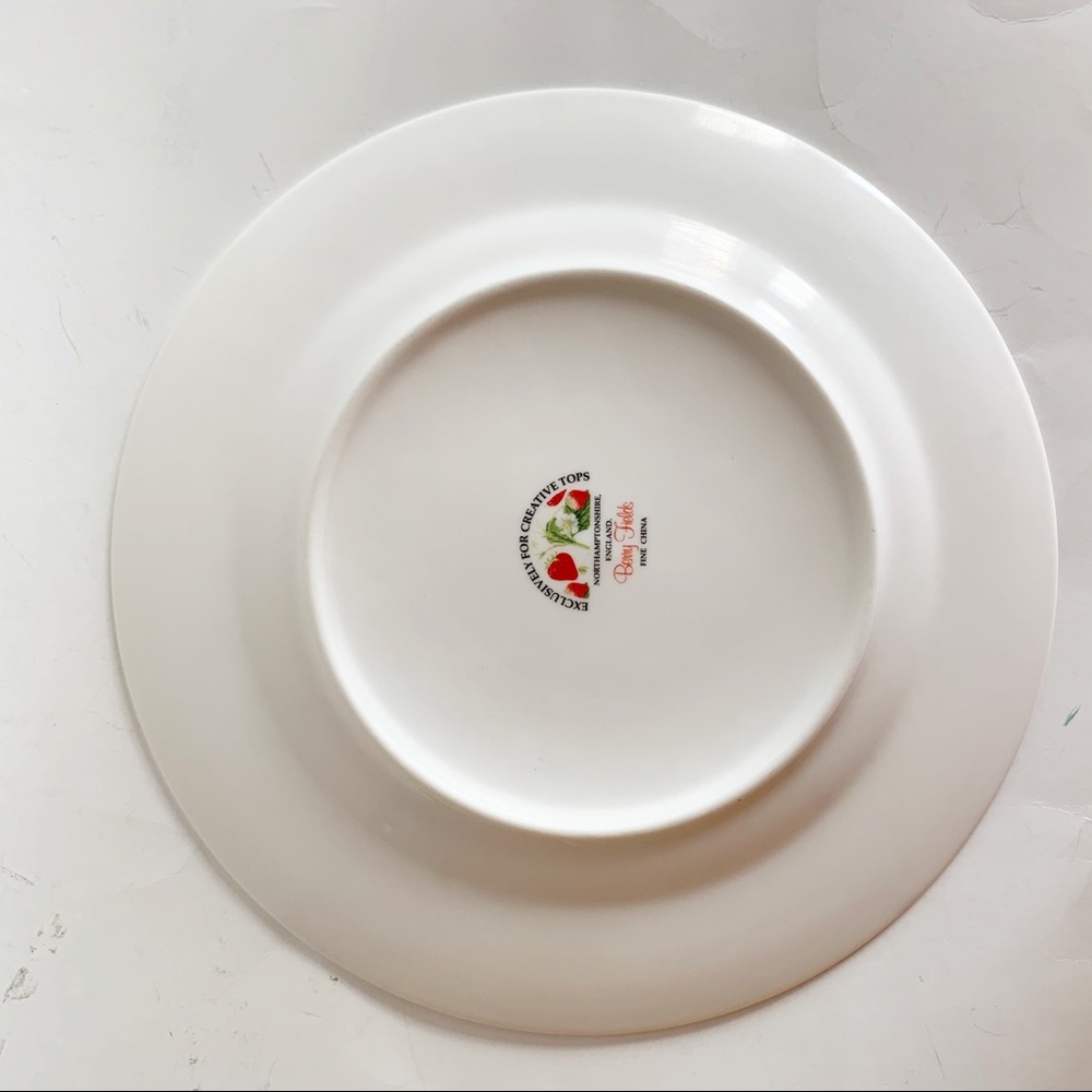 Berry Fields Plates Creative Tops England 6 Piece - Picture 4 of 7